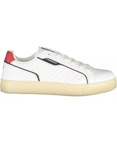 Carrera White Polyethylene Sneaker - Multicolor