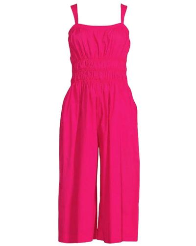 Pinko Fuchsia Cotton Dress - Pink