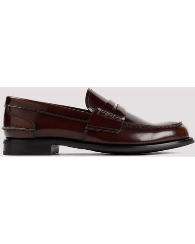 Church's Tabac Leather Pembrey Loafers - Brown