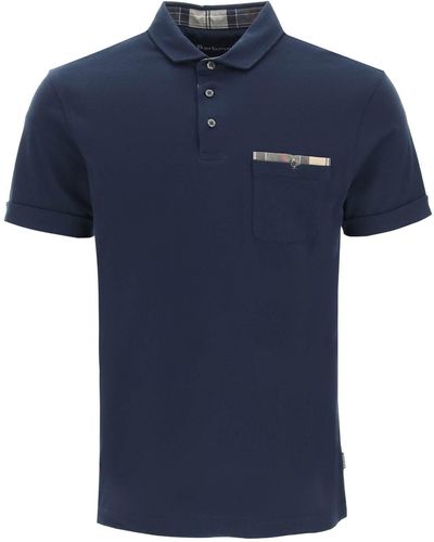 Barbour Corpatch Polo Shirt - Blue