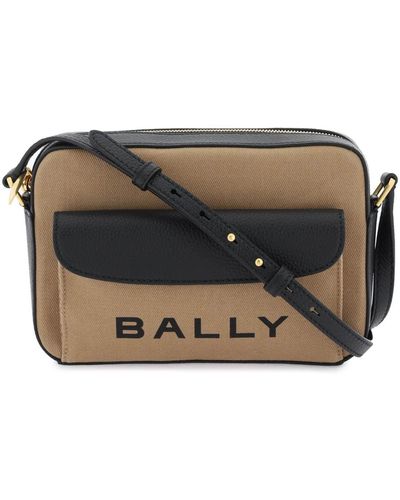 Bally 'bar' Crossbody Bag - Black
