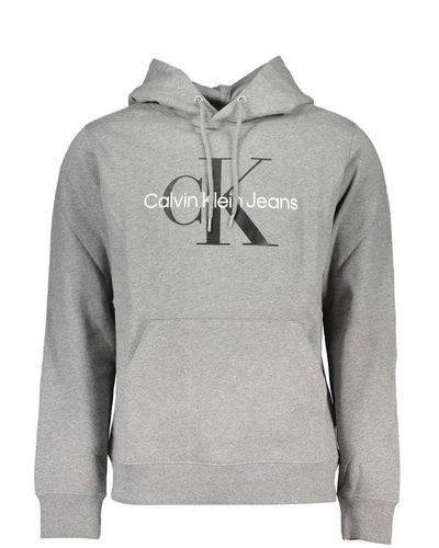 Calvin Klein Cotton Jumper - Grey