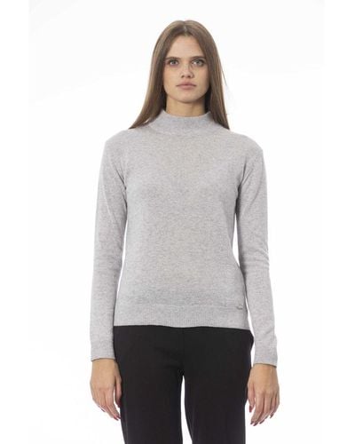 Baldinini Fabric Sweater - Gray