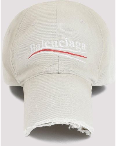 Balenciaga Shell White Political Campaign Cotton Hat