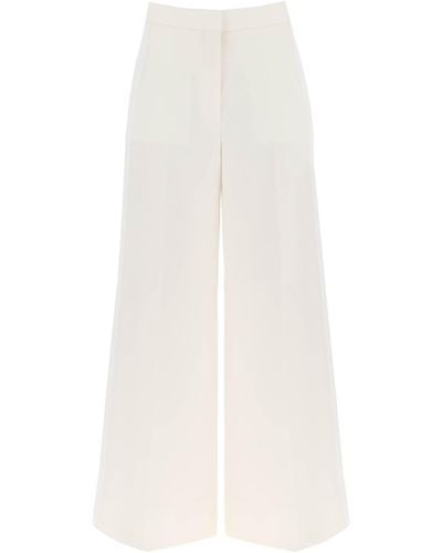 Stella McCartney Tailored Wool Trousers - White