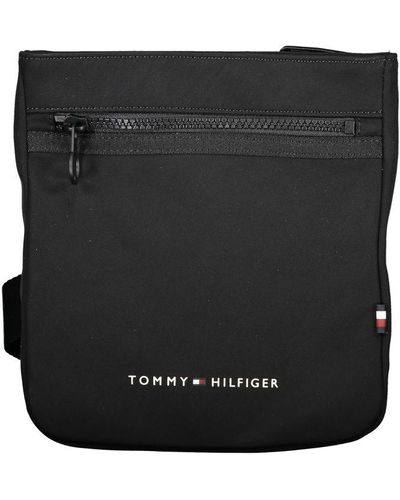 Tommy Hilfiger Black Polyester Shoulder Bag
