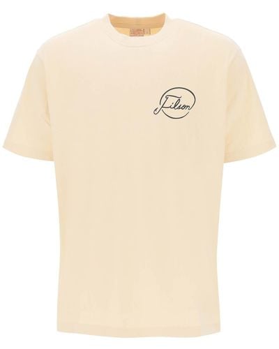 Filson Pioneer Graphic T Shirt - Natural
