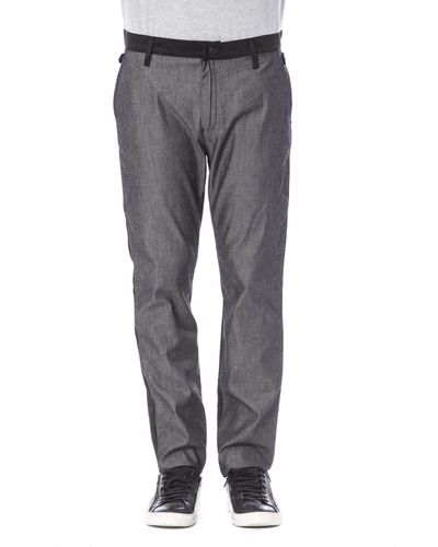Verri Classic Cotton Pants - Gray