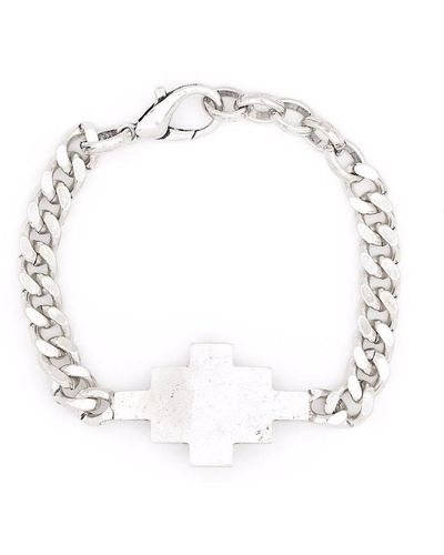 Marcelo Burlon Cross Chain Bracelet - White