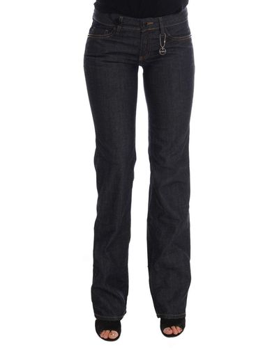 CoSTUME NATIONAL Cotton Classic Fit Jeans Blue Sig30133 - Black