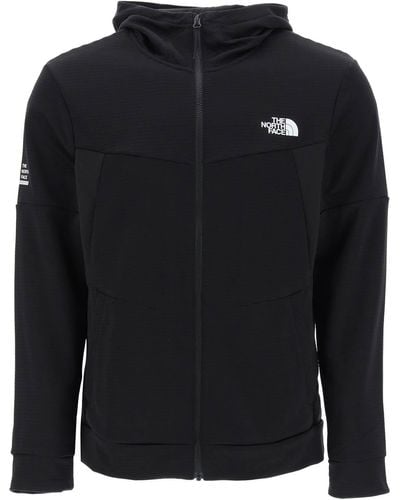 The North Face Hooded Fleece Sweatshirt With - Black