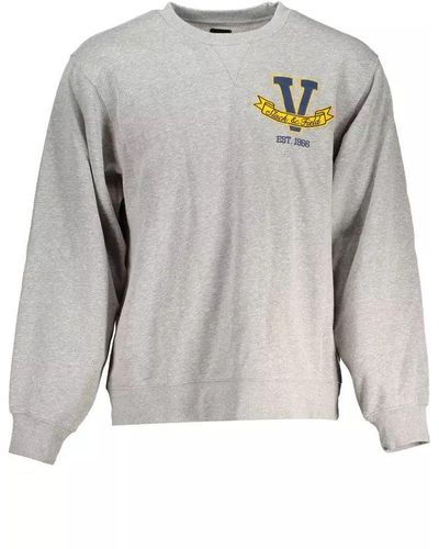 Vans Cosy Heather Grey Embroidered Sweatshirt