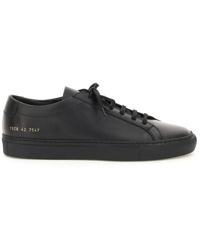 Common Projects Original Achilles Leather Sneakers - Black