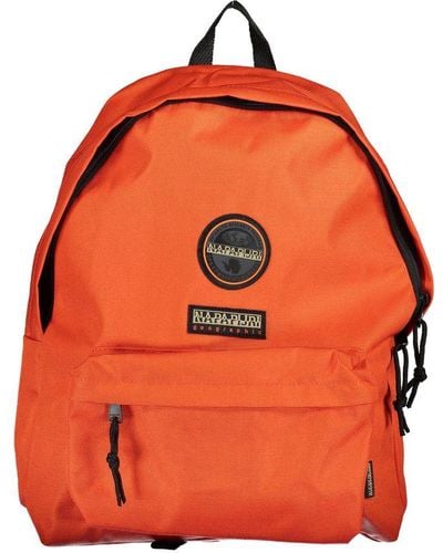 Napapijri Eco-Chic Backpack For The Modern Explorer - Orange