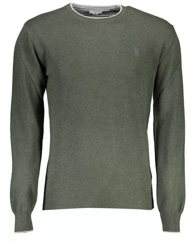 U.S. POLO ASSN. Green Wool Sweater