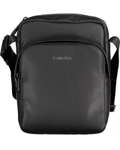 Calvin Klein Polyester Shoulder Bag - Black