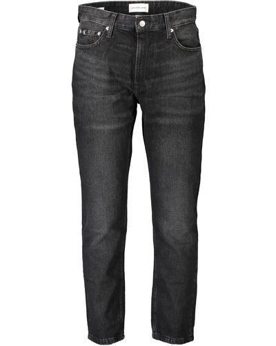 Calvin Klein Cotton Jeans & Pant - Grey
