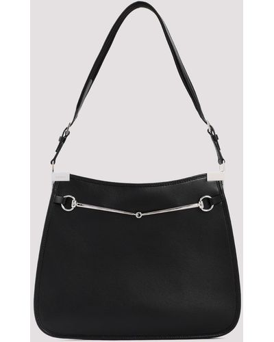 Gucci Black Nappa Leather Handbag