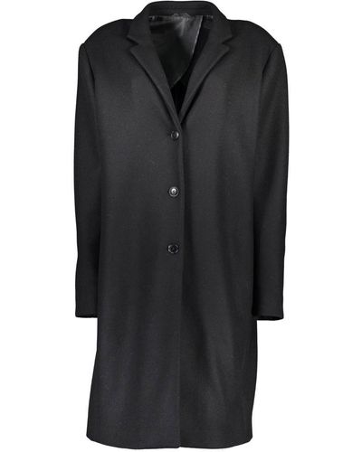 GANT Black Wool Jackets & Coat