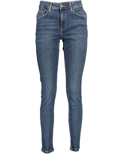 Desigual Cotton Jeans & Pant - Blue