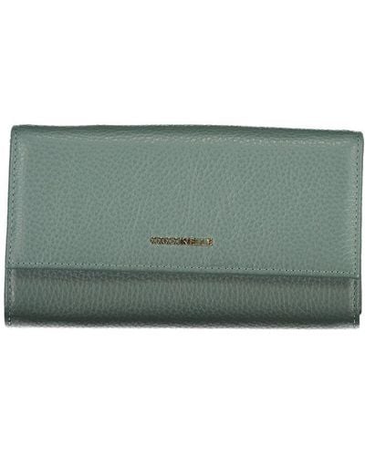Coccinelle Elegant Leather Double Wallet - Green