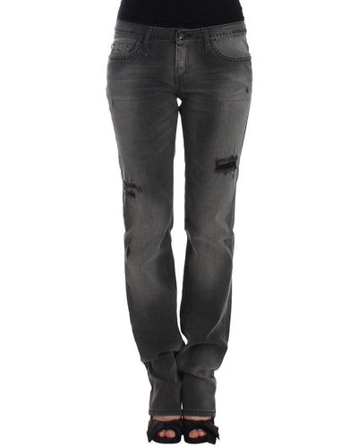 CoSTUME NATIONAL Straight Leg Jeans Grey Sig12557