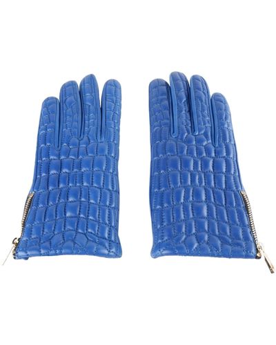 Blue Class Roberto Cavalli Gloves for Women | Lyst