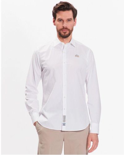 La Martina Cotton Shirt - White