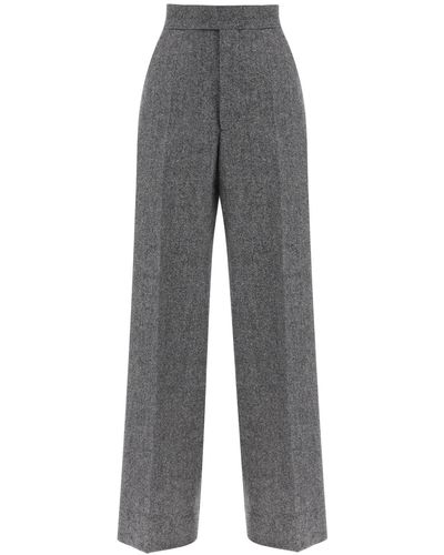 Vivienne Westwood Lauren Pants In Donegal Tweed - Gray
