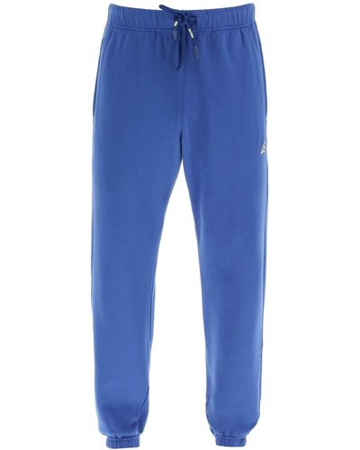 Autry Jogger Trousers With Logo Patch - Blue