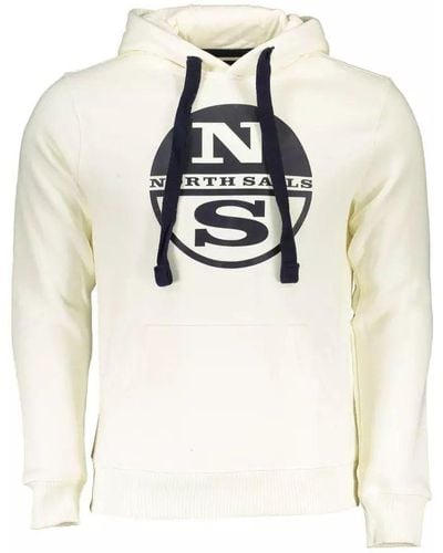 North Sails White Cotton Sweater - Multicolor