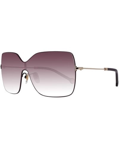Carolina Herrera Burgundy Sunglasses - Purple