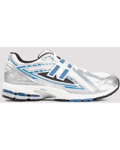 New Balance Silver Blue 1906 Textile Trainers - White