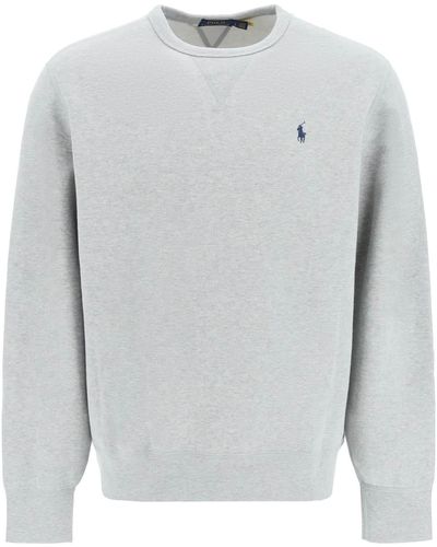 Polo Ralph Lauren Logo Embroidery Sweatshirt - Gray