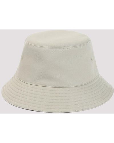 Burberry Nude Bucket Hat - White