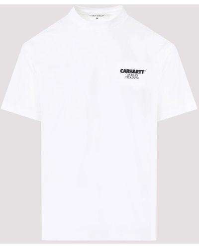 Carhartt White Cotton Ducks T