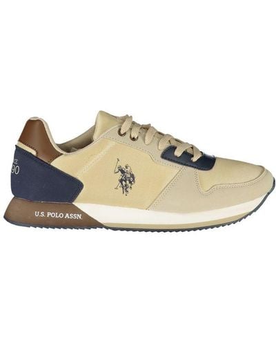 U.S. POLO ASSN. Chic Trainers With Sporty Contrast Details - Multicolour