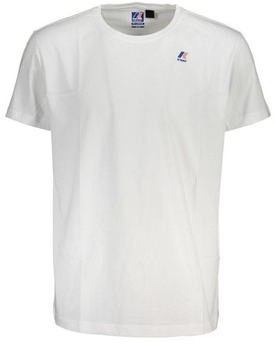 K-Way Cotton T-Shirt - White