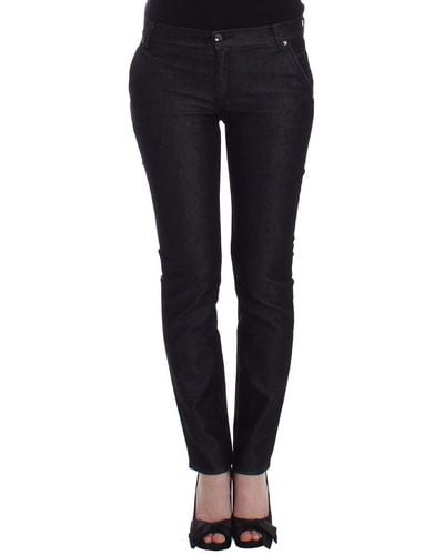 Ermanno Scervino Chic Black Skinny Jeans - Elegant & Slim Fit