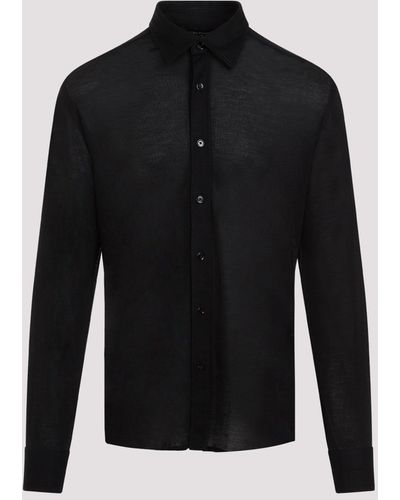 Tom Ford Black Silk Shirt