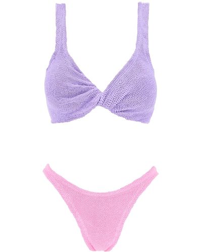 Hunza G Duo Juno Bikini - Purple
