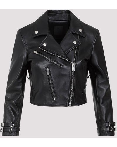 Givenchy Black Lamb Leather Jacket