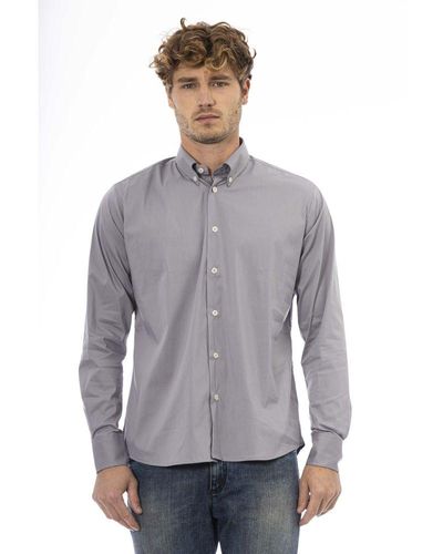 Baldinini Cotton Shirt - Grey