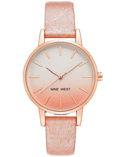 Nine West Pink Watches For Woman