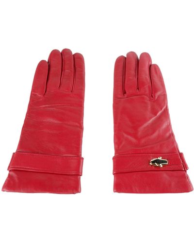 Red Class Roberto Cavalli Gloves for Women | Lyst