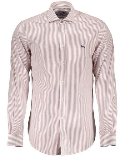 Harmont & Blaine Elegant Cotton Dress Shirt - Pink