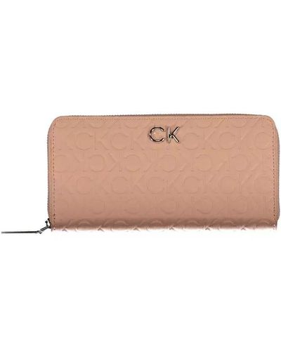 Calvin Klein Polyester Wallet - Pink