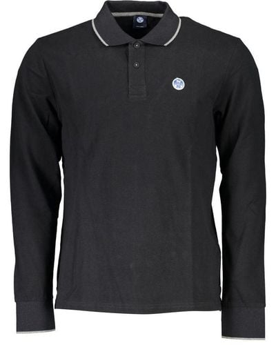 North Sails Cotton Polo Shirt - Black