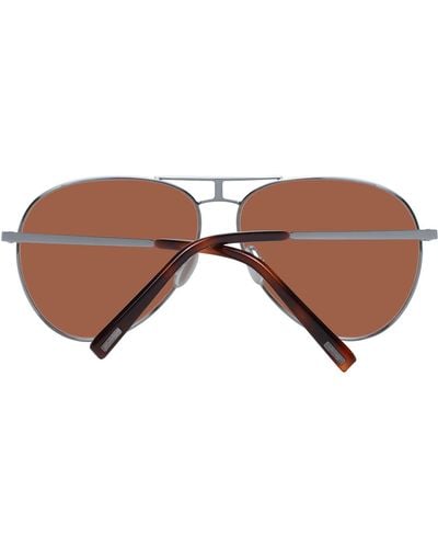 Tod's Grey Unisex Sunglasses - Brown