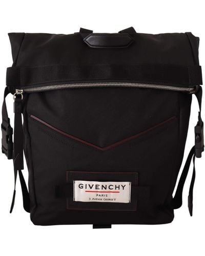 Givenchy Elegant Downtown Designer Backpack - Black